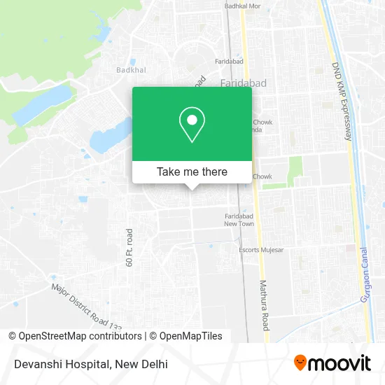 Devanshi Hospital map