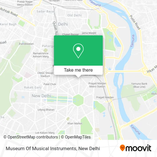 Museum Of Musical Instruments map