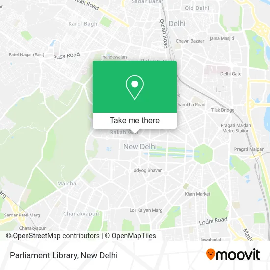 Parliament Library map