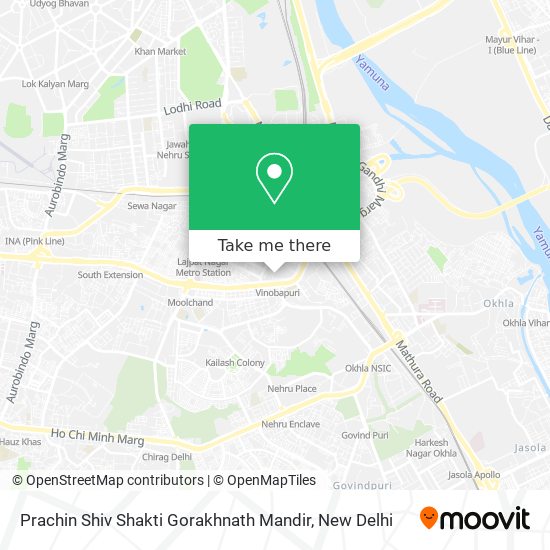 Prachin Shiv Shakti Gorakhnath Mandir map