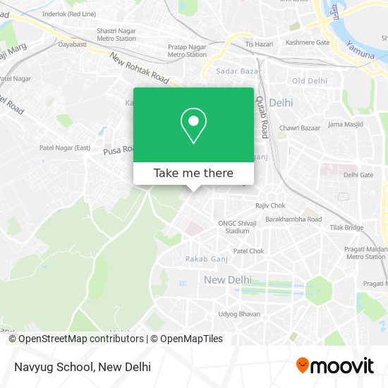 Navyug School map