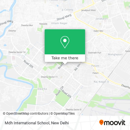 Mdh International School map