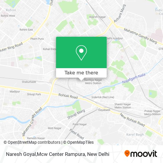 Naresh Goyal,Mcw Center Rampura map