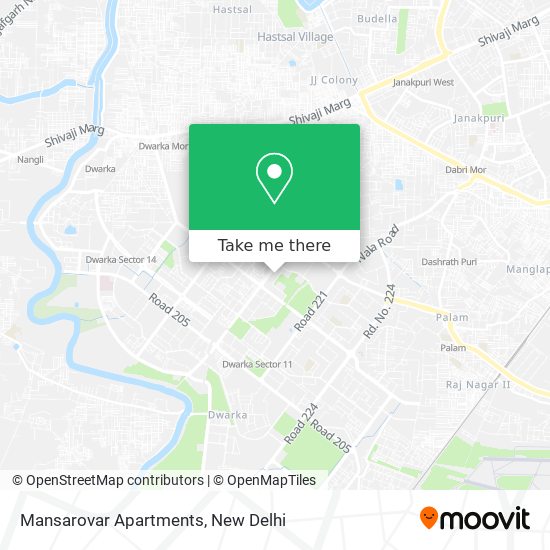 Mansarovar Apartments map