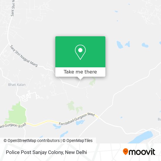 Police Post Sanjay Colony map