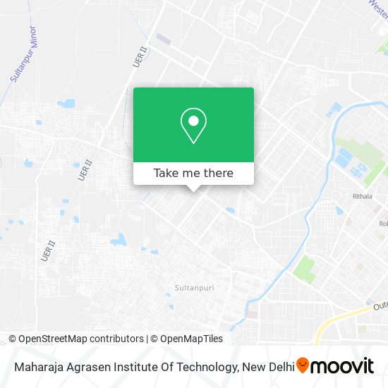 Maharaja Agrasen Institute Of Technology map
