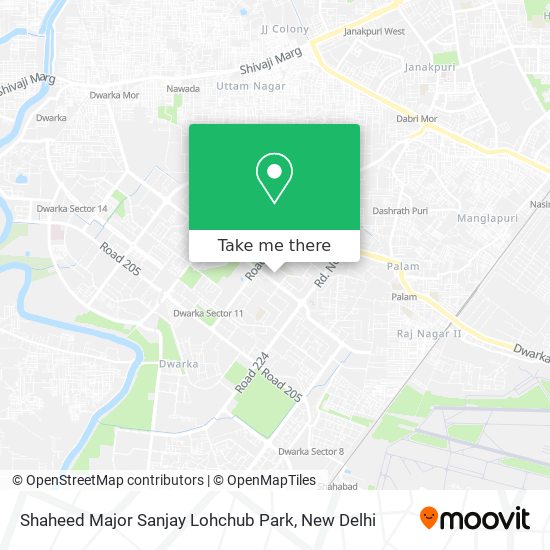 Shaheed Major Sanjay Lohchub Park map