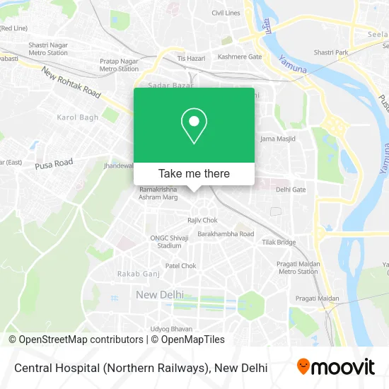 Central Hospital (Northern Railways) map