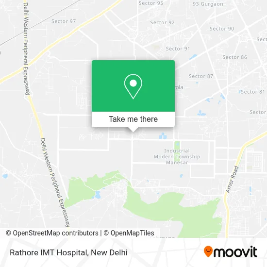 Rathore IMT Hospital map