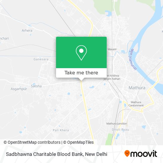 Sadbhawna Charitable Blood Bank map