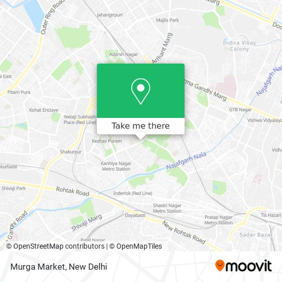 Murga Market map