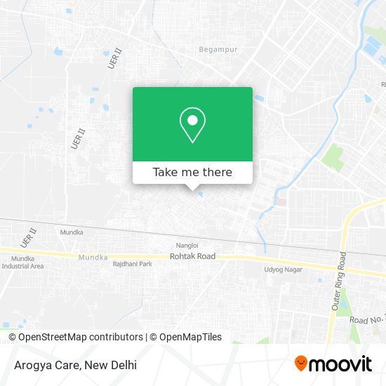 Arogya Care map