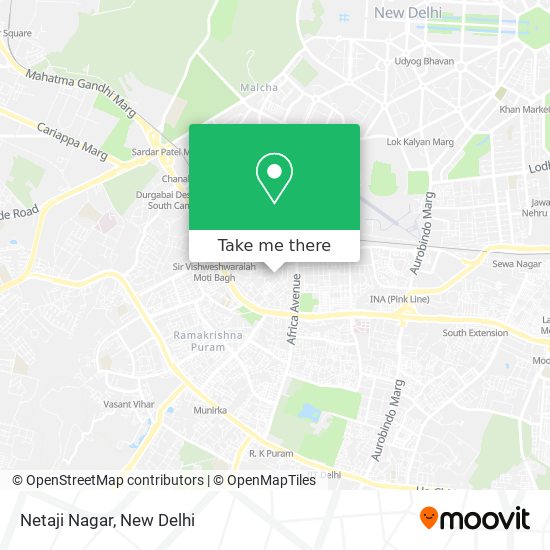 Netaji Nagar map