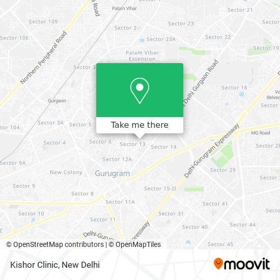 Kishor Clinic map