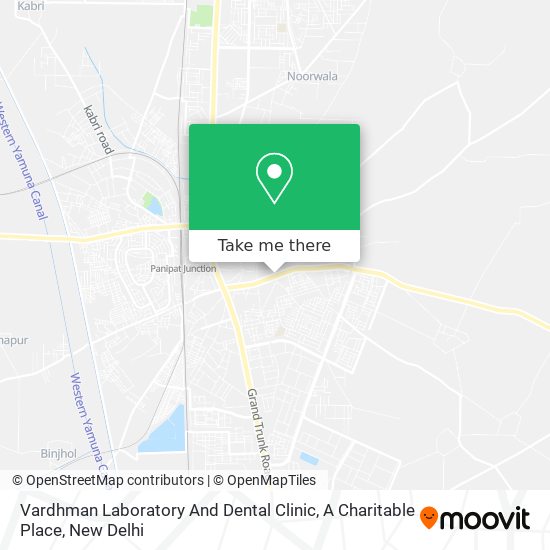 Vardhman Laboratory And Dental Clinic, A Charitable Place map