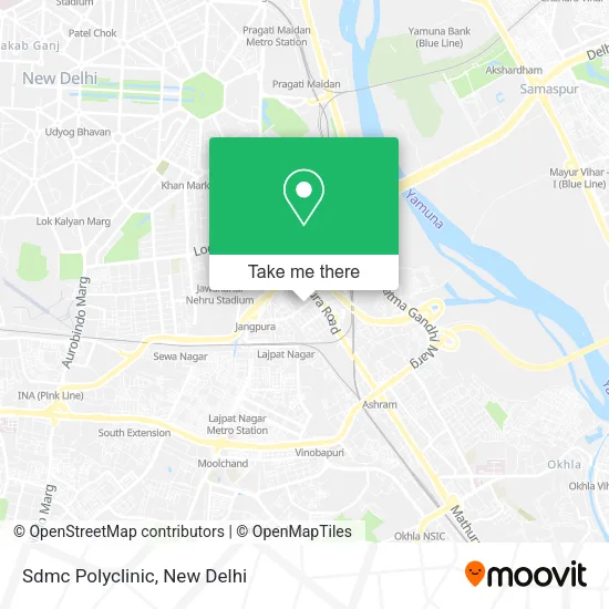 Sdmc Polyclinic map