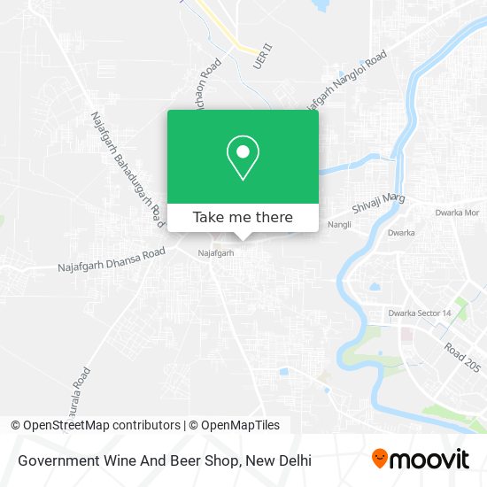 Government Wine And Beer Shop map