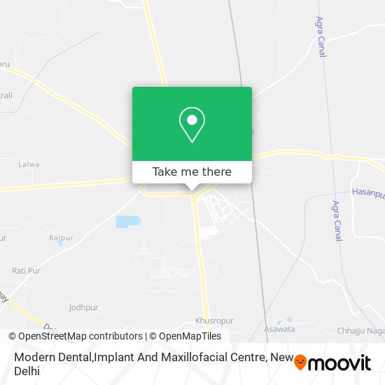 Modern Dental,Implant And Maxillofacial Centre map