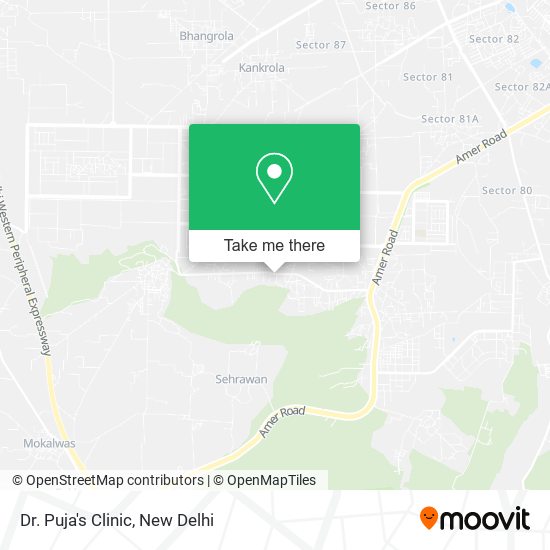 Dr. Puja's Clinic map