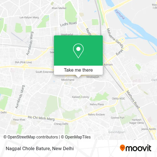 Nagpal Chole Bature map