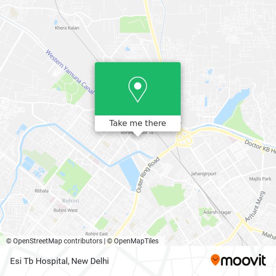 Esi Tb Hospital map