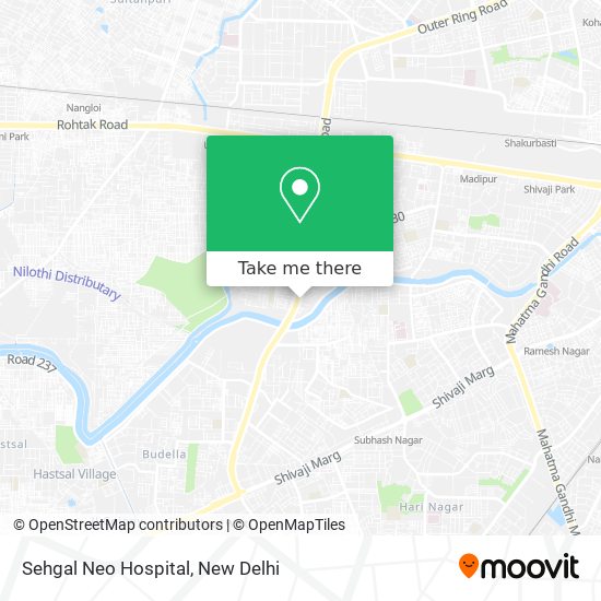 Sehgal Neo Hospital map