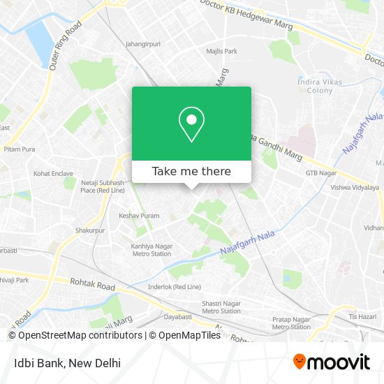 Idbi Bank map