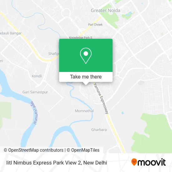 Iitl Nimbus Express Park View 2 map