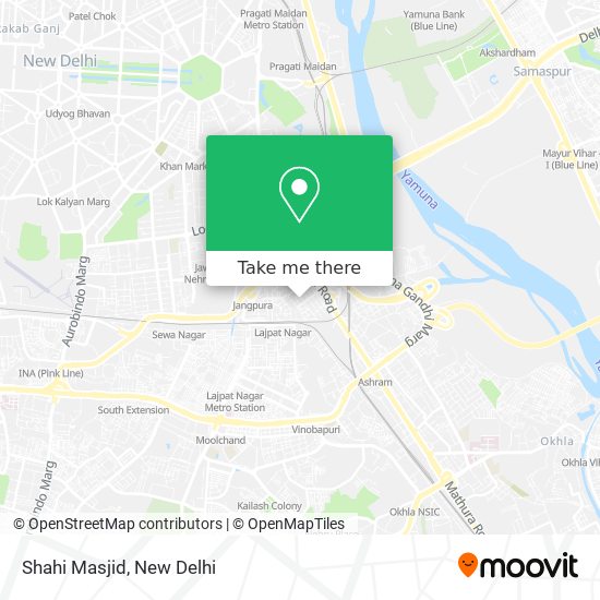 Shahi Masjid map