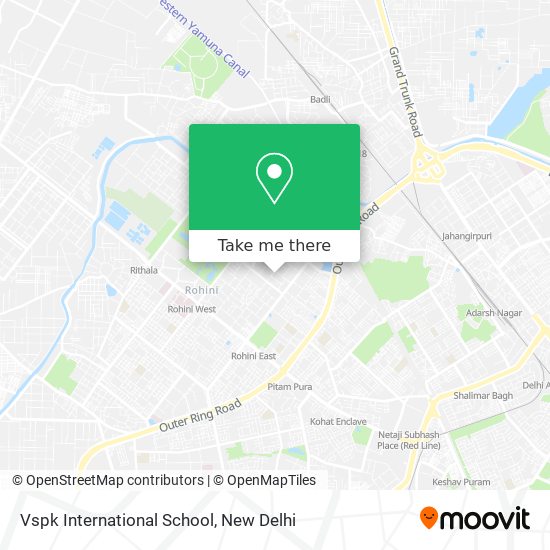 Vspk International School map