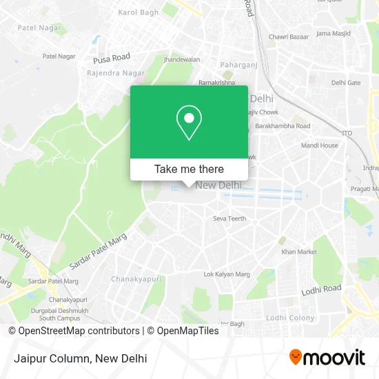 Jaipur Column map