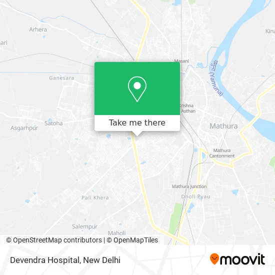 Devendra Hospital map