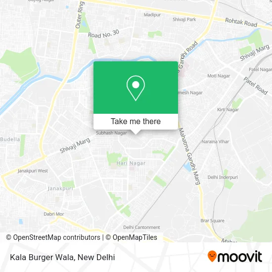 Kala Burger Wala map