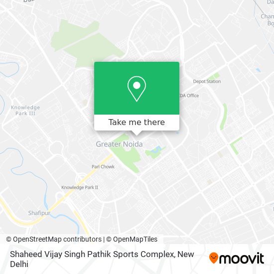 Shaheed Vijay Singh Pathik Sports Complex map