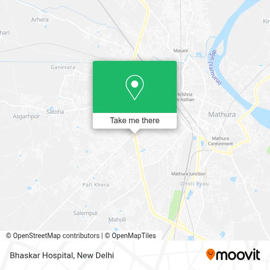 Bhaskar Hospital map