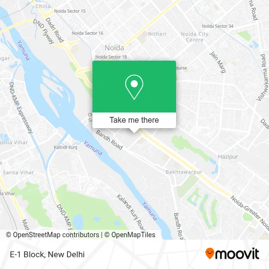 E-1 Block map