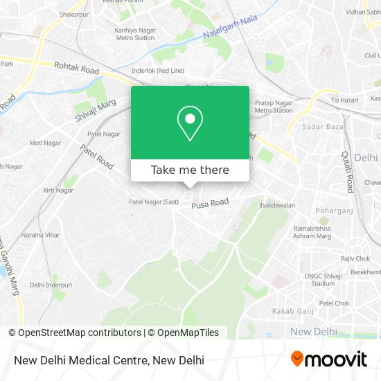 New Delhi Medical Centre map