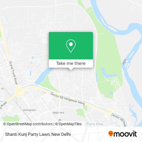 Shanti Kunj Party Lawn map