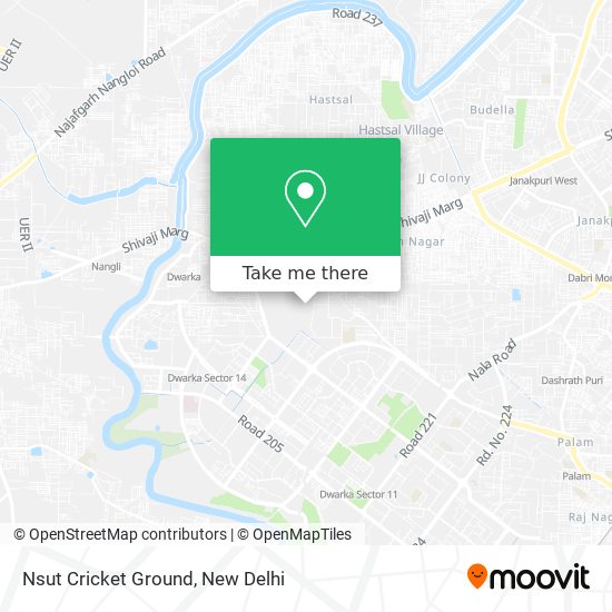 Nsut Cricket Ground map