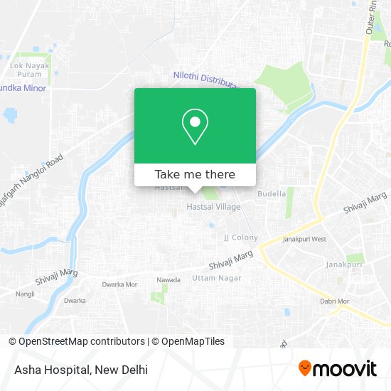 Asha Hospital map