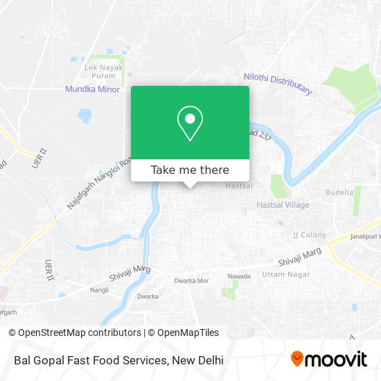 Bal Gopal Fast Food Services map