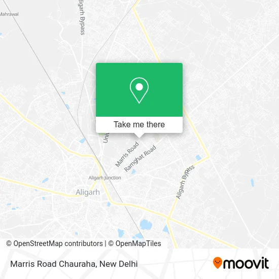 Marris Road Chauraha map