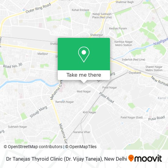 Dr Tanejas Thyroid Clinic (Dr. Vijay Taneja) map