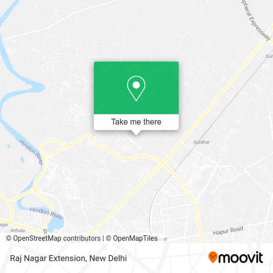 Raj Nagar Extension map