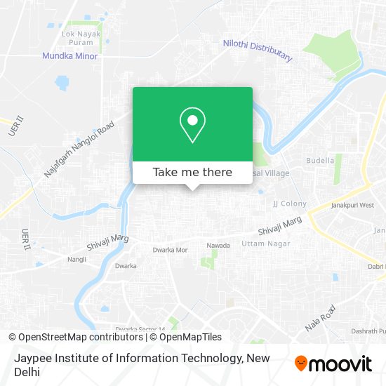 Jaypee Institute of Information Technology map