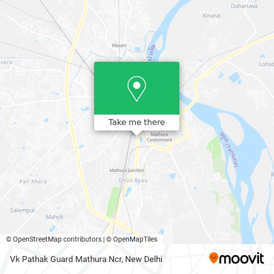 Vk Pathak Guard Mathura Ncr map