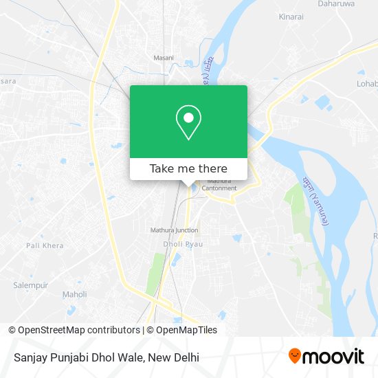 Sanjay Punjabi Dhol Wale map