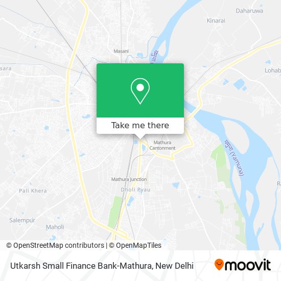 Utkarsh Small Finance Bank-Mathura map
