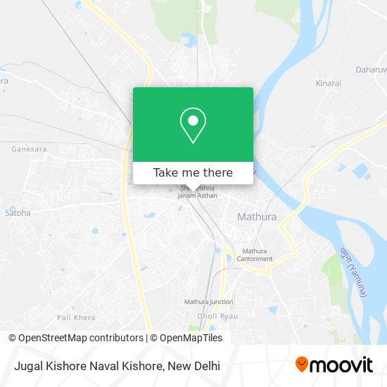 Jugal Kishore Naval Kishore map