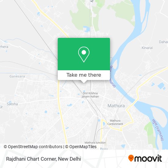 Rajdhani Chart Corner map